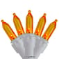 Northlight Seasonal 50ct. LED Orange Mini Christmas Light Set - image 5