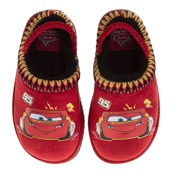 Toddler Boys Disney™ Cars Lightning Mcqueen Comfort Slippers - image 