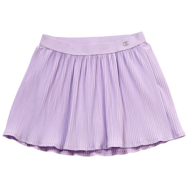 Girls (7-16) Champion Pleated Woven Skort - image 