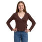 Juniors Madden Girl Rib Lace Trim Side Tie Wrap Top - image 1