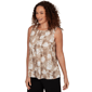 Womens Emaline Verde Grove II Sleeveless Keyhole Neck Blouse - image 3