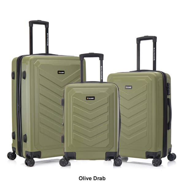 U.S. Army Fox Pro 3pc. Expandable Luggage Set w/ TSA Lock