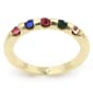 Ashley Cooper(tm) Rainbow Stone Band Ring - image 1