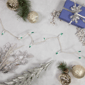 Northlight 35ft. 100ct. Teal Green Mini Christmas Lights - image 2