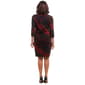 Womens Nina Leopard 3/4 Sleeve Marble Lurex Sweater Dress - image 2
