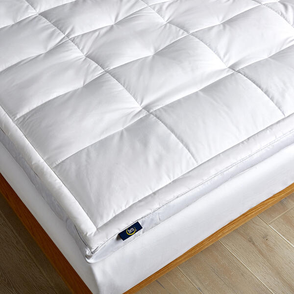 Serta&#174; 2 Inch Feather And Down Fiber Mattress Topper Featherbed