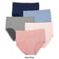 Plus Size Delta Burke 5pk. Micro Brief Panties DB8821-5PKBT1 - image 2