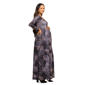 Plus Size 24/7 Comfort Apparel Empire Waist Maternity Maxi Dress - image 2