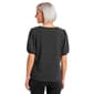 Womens Adrianna Papell Short Bubble Sleeve Dot Blouse - image 5