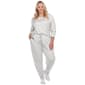 Plus Size White Mark 2pc. Lounge Set - image 1