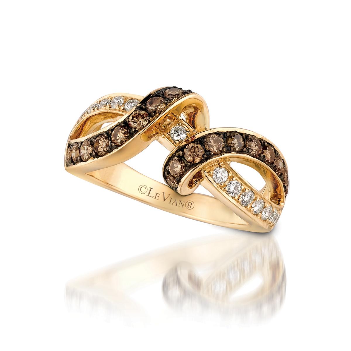 Le Vian® Chocolatier® 14kt. Honey Gold™ & Diamond Ring