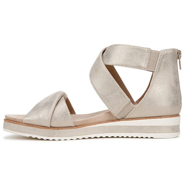 Womens LifeStride Zoom Crisscross Wedge Sandals