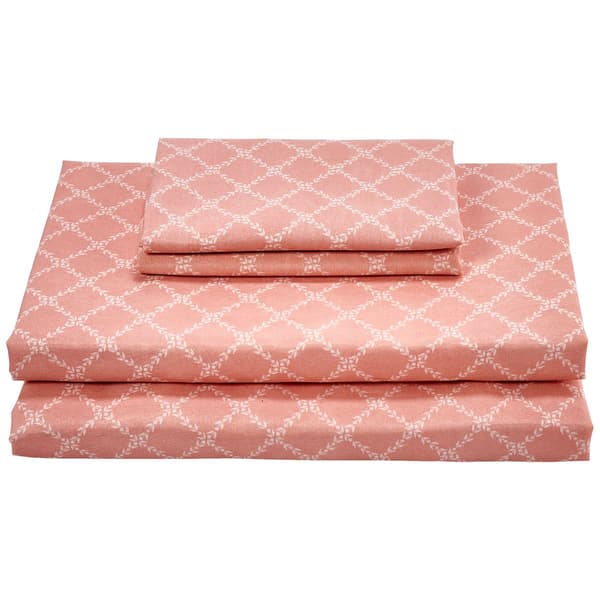 Ashley Cooper(tm) Evethan Coral Microfiber Sheet Set - image 