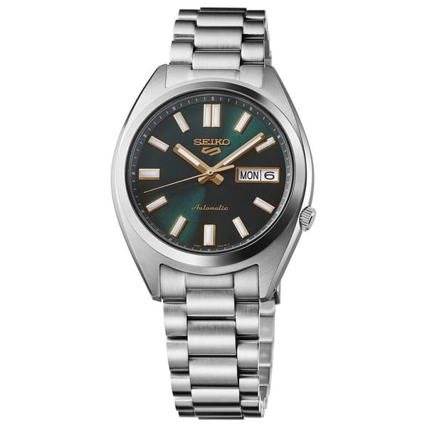 Mens Seiko 5 Sports Collection Green Dial Watch - SRPL57 - image 