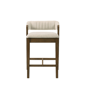 Armen Living Landyn 26in. Ecru Fabric Counter Height Barstool - image 2