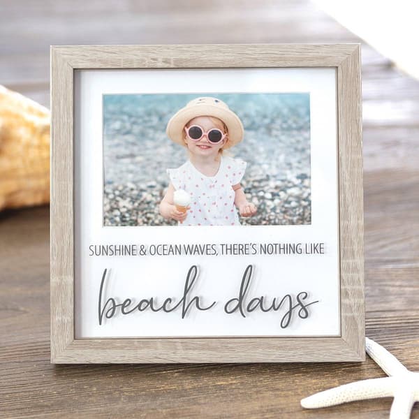 Malden Beach Days Shadow Box - 4x6 - image 