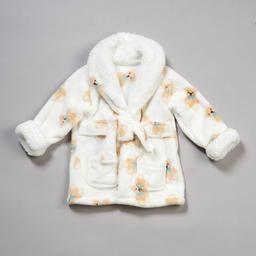 Baby Boy Little Celebrity(tm) Bow Tie Bears Plush Robe