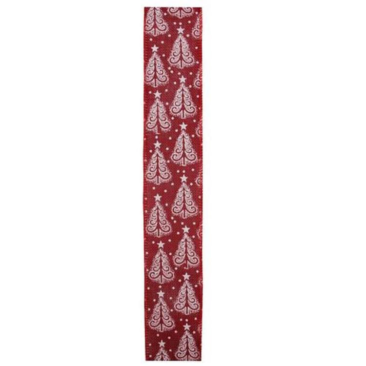 Northlight Seasonal 30ft. Trees Wired Craft Ribbon