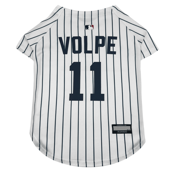 MLBPA New York Yankees Anthony Volpe Pet Jersey - image 