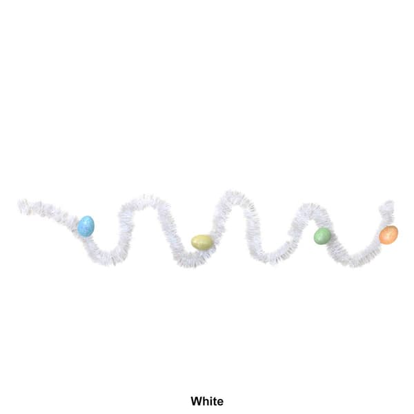Northlight Seasonal Tinsel Easter Egg Garland