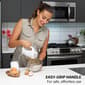 Ovente Portable 5-Speed Mixing Electric Hand Mixer - White - image 5