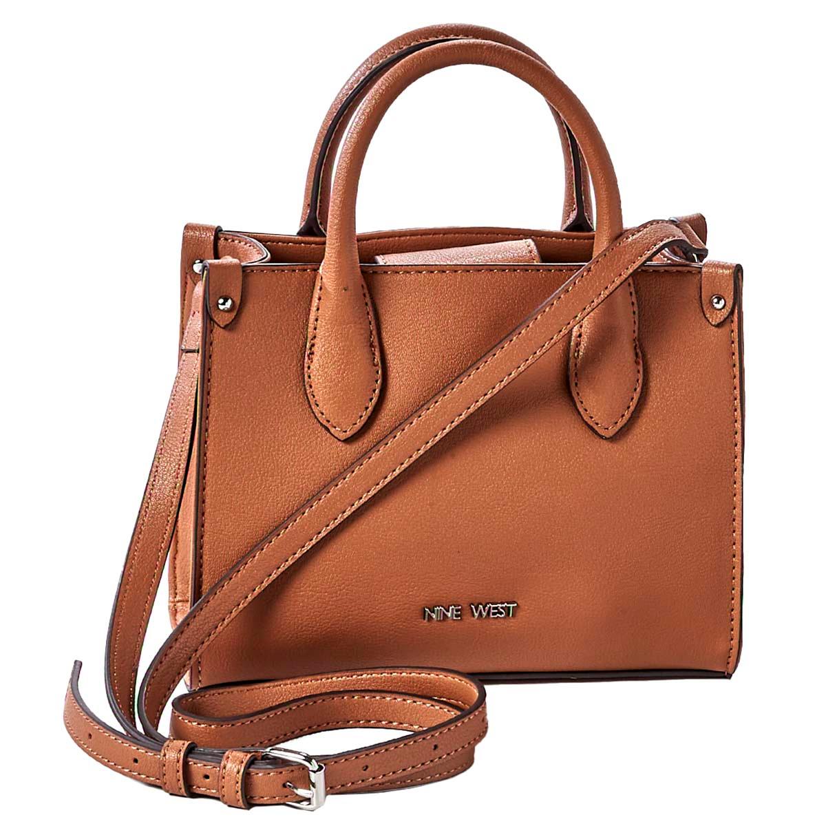 Nine West Chelsay Umhängetasche – Mit Reißverschluss, Abnehmbarem Crossbody-Gurt, Polyester-Futter, Schlichtes Design