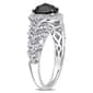 Radiant Rainbow™ White Gold 1ct. Diamond Engagement Ring - image 2