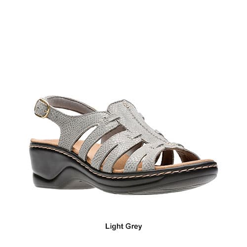Womens Clarks&#174; Lexi Marigold Q Comfort Wedge Sandals