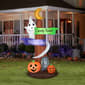 National Tree 8ft. Inflatable Signpost and Ghost - image 2