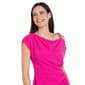 Womens R&M Richards Cold Shoulder Drape Neck Sheath Dress - image 3