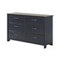 South Shore Ulysses 6-Drawer Dresser - Blueberry - image 1