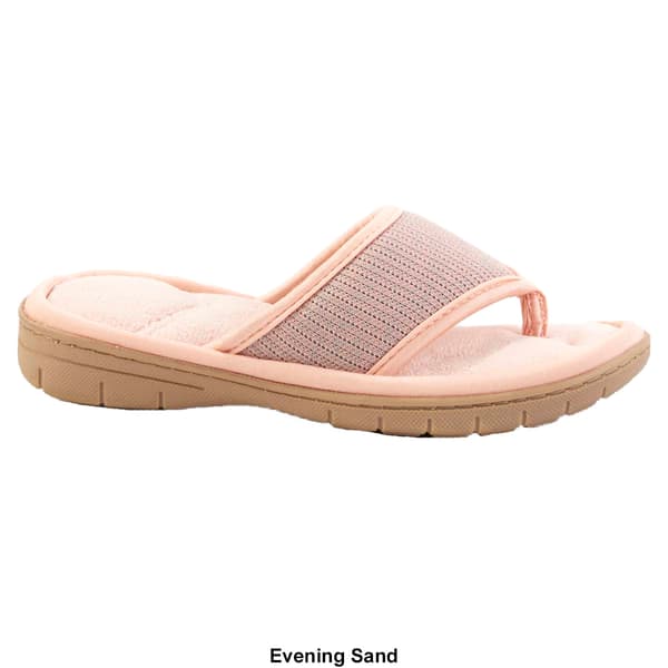 Womens Isotoner Eco Sport Thong Slippers