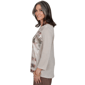 Womens Alfred Dunner Luxe Be A Lady Abstract Mesh Panel Blouse - image 4