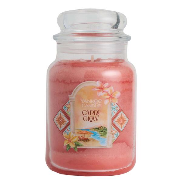 Yankee Candle&#40;R&#41; 22oz. Capri Glow Jar Candle - image 