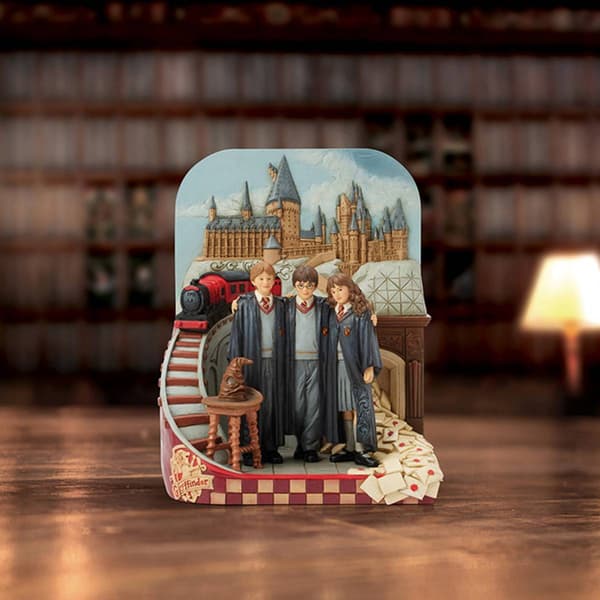 Jim Shore Harry Potter Trio Castle Scene Figurine