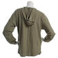 Womens Cure Long Sleeve Rib Knit Hacci Sweater Hoodie - image 3