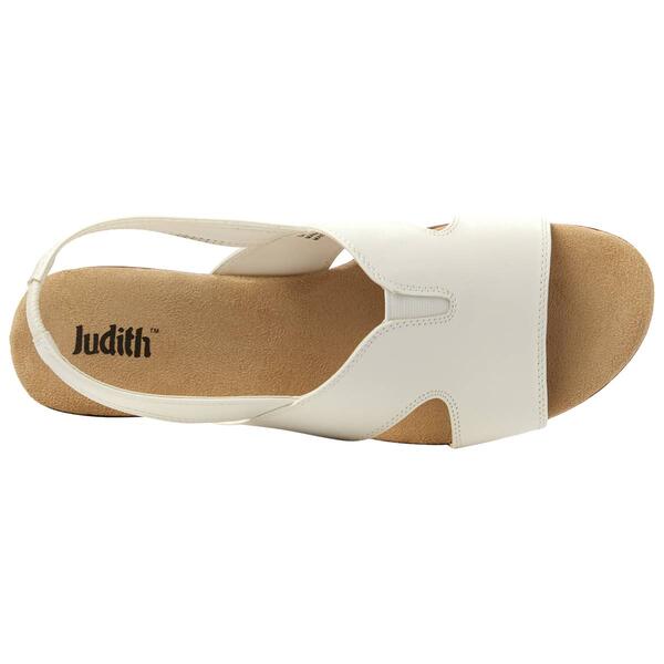 Womens Judith&#8482; Stacy Flat Slingback Wedge Sandals