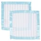 MiracleWare(R) 2-Pack Striped Muslin Security Blanket - image 1