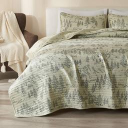 FreshFolds Moonlight Ridge 3pc. Bear Mountain Quilt Set