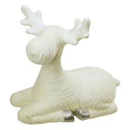 Northlight Textured Sitting Moose Christmas Figure