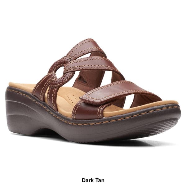 Womens Clarks® Collections Merliah Coral Slide Sandals