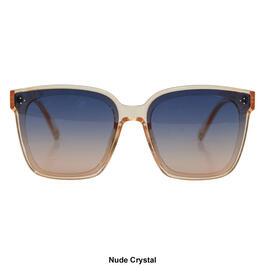 Womens Jessica Simpson Sun Square Glam Sunglasses