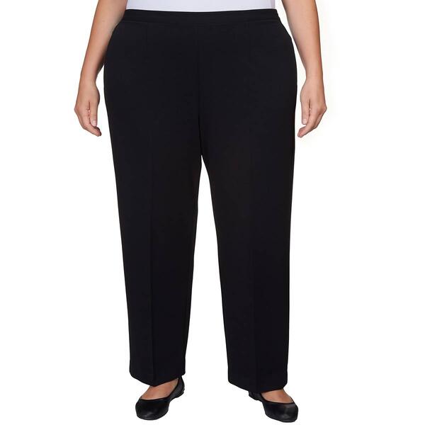 Plus Size Alfred Dunner Downtown Vibe Proportioned Pants - Short - image 