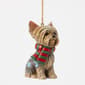 Jim Shore Christmas Yorkie Dog - image 3