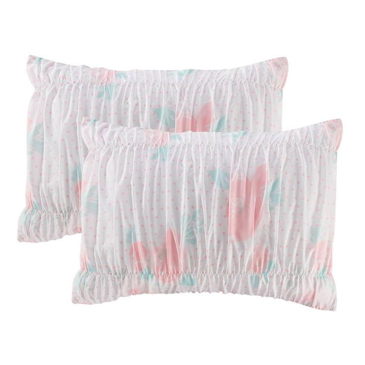 Alex &amp; Bella Tabitha Smocked Microfiber Comforter Bedding Set