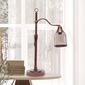 Lalia Home Studio Loft Vintage Arch Table Lamp w/Iron Mesh Shade - image 3