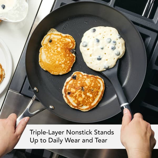 KitchenAid&#174; Stainless Steel 3-Ply Base 12in. Nonstick Frying Pan