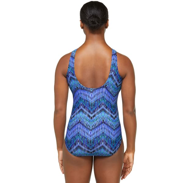Womens Reebok Point Dune Hi Tide One Piece Swimsuit