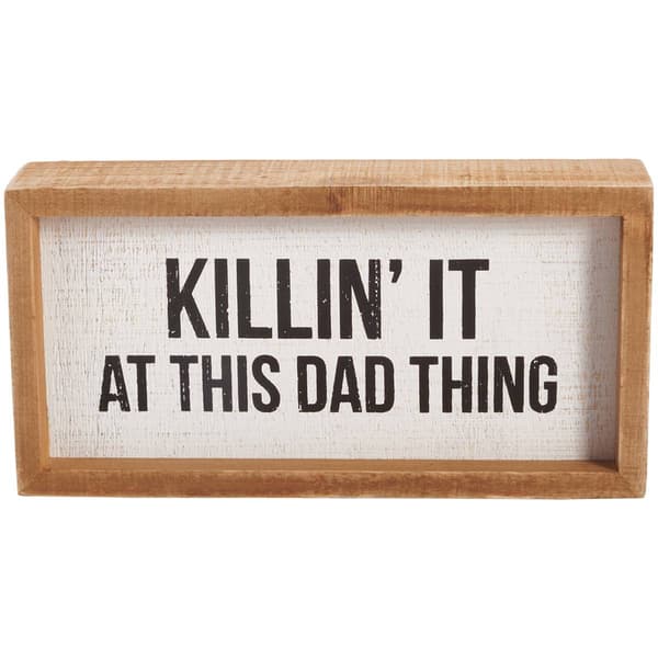 Primitives By Kathy Dad Thing Inset Box Sign - image 