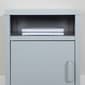 South Shore Sweedi Metal 1-Door Nightstand - image 5